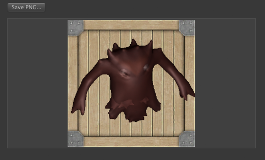 Rendered Texture  Image